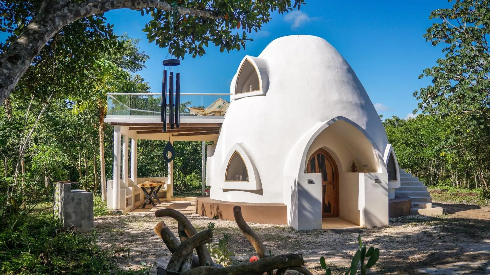 Campsite Dome @Jackfruit Jungle Paradise Chiquila